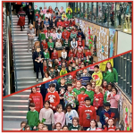 KS2 carol performance